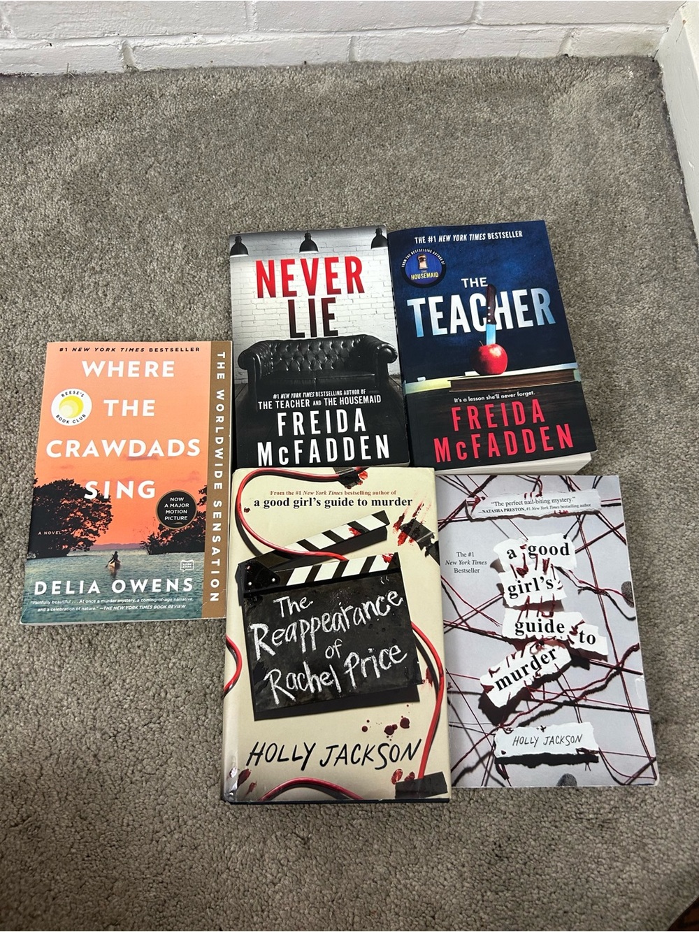 Mystery Thriller Suspense Book Tok Book Bundle Books Freida McFadden - Picture 3 of 4